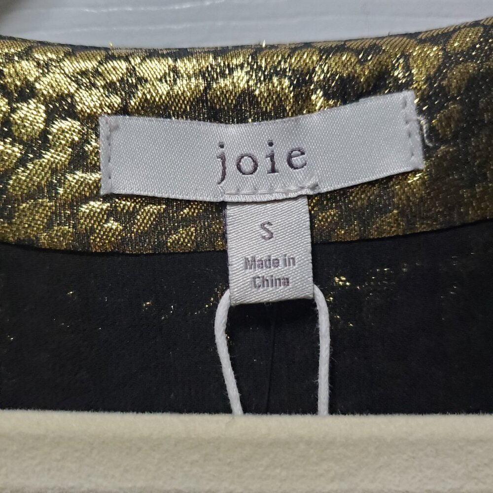 NWT Joie Nadeen Peplum Faux Wrap Top - Picture 4 of 7